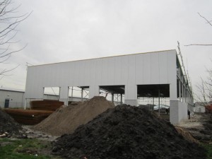 Nieuwbouw Heiwo Coating in februari 2014