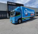 Koel/vries truckopbouw voor Duivenvoorde t.b.v. Hoogvliet Supermarkt